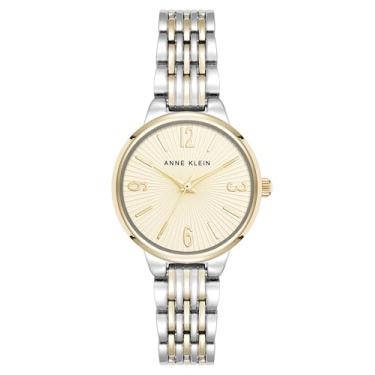 Imagem de Anne Klein Relógio de pulseira feminino, Dourado
