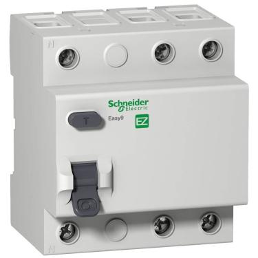 Imagem de Interruptor Diferencial Residual Easy9 3 Pólos 30mA 63 Amperes - EZ9R33363 - SCHNEIDER