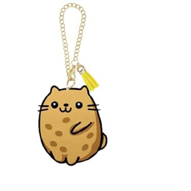 Imagem de Ldntly Acessórios para copos Stanley para gatos e batatas, pingentes Stanley para alça de garrafa de água, chaveiro, batata, gato, presentes para mulheres, mãe, irmã, amiga, aniversário, bolsa e