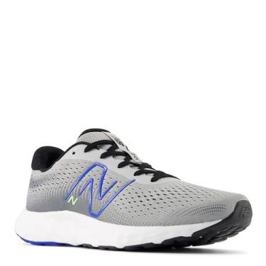 Imagem de New Balance Tênis de corrida masculino 520 V8, Cinza sombra/azul oásis/lima branqueada Glo, 11.5 X-Wide