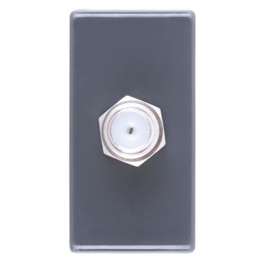 Imagem de Tomada Tv-sat Coaxial Direta - 57215-042 - Tramontina Tomada Tv-sat Coaxial Direta Tramontina 57215-042