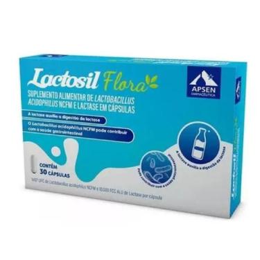 Imagem de Suplemento Alimentar Lactosil Flora 30 Cápsulas - Apsen