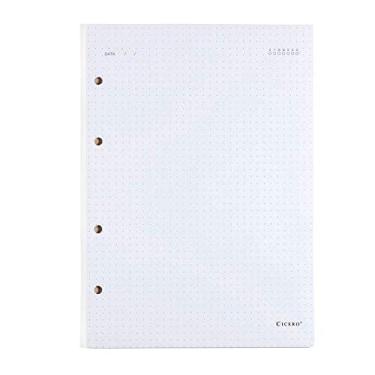 Imagem de Cicero Caderno Criativo Organizador, Refil Pontado, Tamanho Grande (17x24), Creme