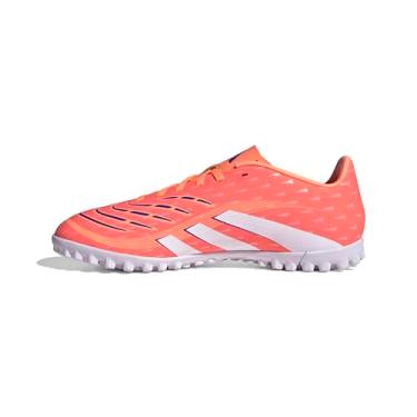 Imagem de adidas Tênis unissex Club Turf, Coral sinal/branco/feixe laranja, 9.5 Women/8.5 Men