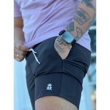 Imagem de Short Tactel Masculino preto - Buzz 