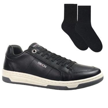 Imagem de Kit Sapatênis Ferracini Vox Masculino + Par de Meia