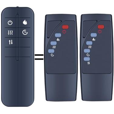 Imagem de MOVHEIYL Controle remoto de substituição para aquecedor elétrico Ameriwood Home AltraFlame FA26V60A FA26V60L FA30V60 FA23V60 FA23V60L FA23V60L-1 FA23V60-L 1081500COM, para lareira elétrica Belleze