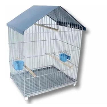 Imagem de Gaiola Calopsita Viveiro Parede Gaiola de Arame para Periquito, Curió, Calopsitas entre outros