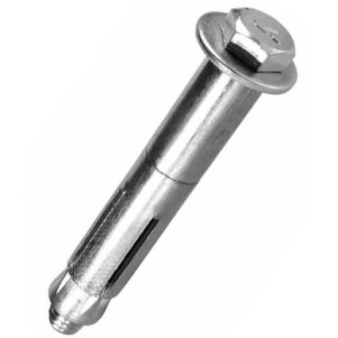 Imagem de Kit 10 Parabolt Chumbador Parafuso Concreto Cba 1/4x3pol