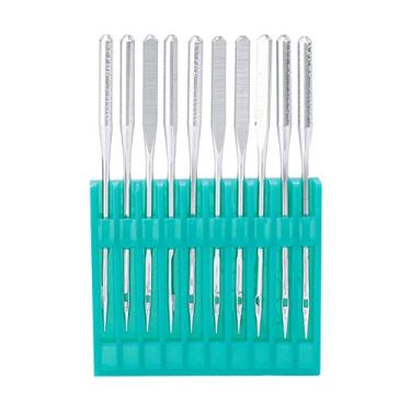 Imagem de Generic Agulha de Metal, Máquina de Costura Resistente à Corrosão, Bordado de Design DIY para Costura (Agulha 14/90 10pcs)