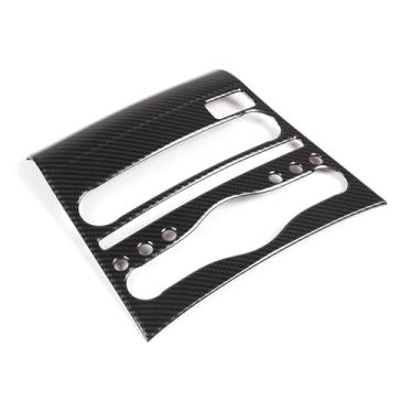 Imagem de Aotumcer Caixa de engrenagens do console central, modo de saída de ar, painel de controle, moldura de moldura, moldagem compatível com Infiniti G37 2007-2013 G25 2011 2012 acessórios interiores de