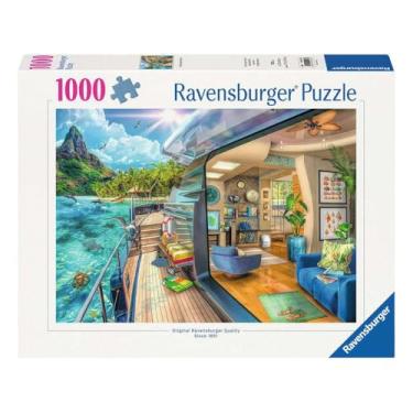 Imagem de Ravensburger Tropical Island Charter 1000 Piece Jigsaw Puzzle Para Adultos - 12000413 - Ferramentas Artesanais, Feitas Na Alemanha, Cada Peça Se Encaixa Perfeitamente