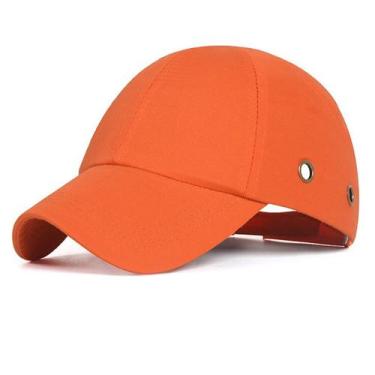 Imagem de Bone com Capacete de Segurança EPI Obra Casquete Trabalho Proteçao Res