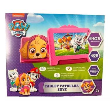 Imagem de Tablet Infantil Patrulha Canina Skye NB422 7 4GB RAM / 64GB Controle P