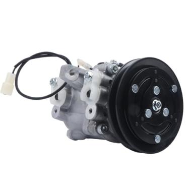 Imagem de PumpShark Compressor A/C 447260-5781 3C581-50060 447220-6771 - SV07E/SVO7E Compressor CA tipo compatível com tratores Kubota M108S, M110, M5140, M7040 e M96S