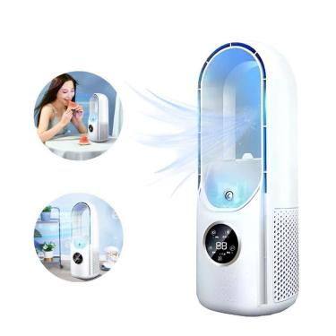 Imagem de Ventilador Led Portátil - Tecnologia Moderna E Baixo Consumo