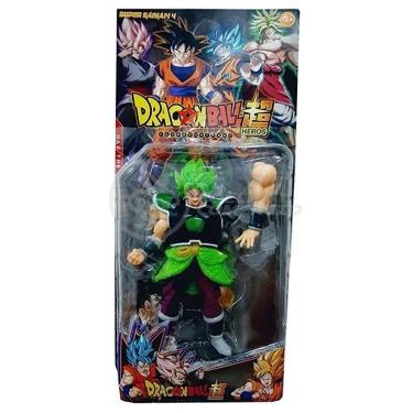 Imagem de Boneco Broly Super Sayajin Dragon Ball Z Super - 20Cm
