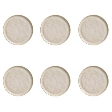 Imagem de Conjunto De Pratos De Sobremesa 06 Peças Linhas Latte Porto Brasil