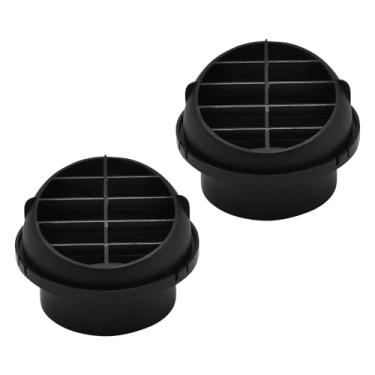 Imagem de Blueshyhall Saída de ventilação quente de 75 mm, tubo de mangueira de duto de aquecedor automático de 2 peças, rotação de 360 graus para carro, ônibus, barco, trailer, quadriciclo