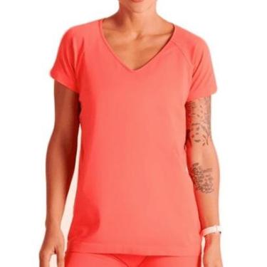 Imagem de Camiseta Lupo Comfortable Feminina - Goiaba-Feminino