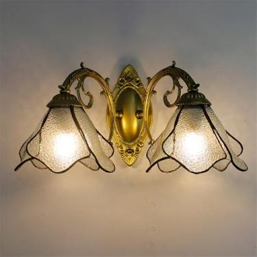 Imagem de Luminária de parede retrô americana com LED para banheiro, espelho, estilo mediterrâneo, simplicidade ideal para sala de estar, restaurante, quarto, escritório, casa de campo, hotel, café, b