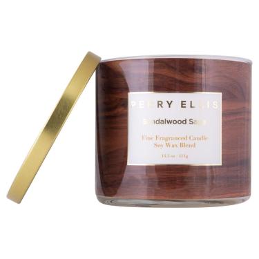 Imagem de Vela perfumada Perry Ellis Sandalwood Sage Soy Luxury