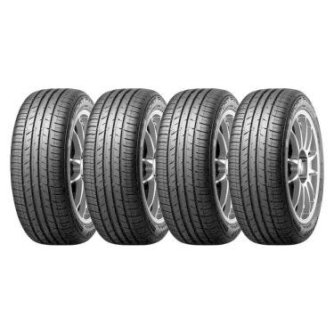 Imagem de Kit 4 Pneus Dunlop 205/55r16 Sport Fm800 Preto
