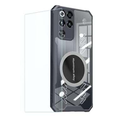 Imagem de Futanwei Capa para RedMagic 11 Pro com protetor de tela | Capa RedMagic 11 Pro Plus 5G, [funciona com cooler magnético para telefone] [Proteção de grau militar] Capa protetora robusta de corpo inteiro