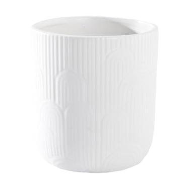 Imagem de VASO DE CERAMICA PANTHEON BRANCO