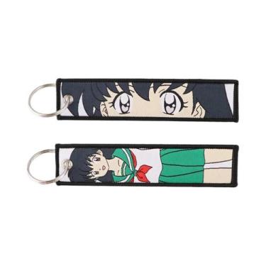 Imagem de Chaveiro Unissex De Anime Bordado Para Motocicletas E Carros Acessório