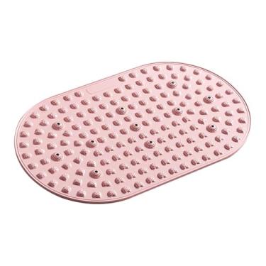 Imagem de Generic Almofada de massagem para os pés, para uso no chão, ideal para idosos e estudantes. Versátil, prática e portátil, perfeita para caminhar, auxiliar no, Rosa