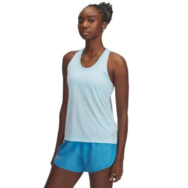 Imagem de Regata de Corrida Under Armour Launch Singlet Feminina G Azul-Feminino