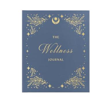 Imagem de And Per Se Wellness Journal-Self Care & Daily Journal for Personal Health Goals, Sleep & Diet Tracking, Mindfulness & Reflexion - Planejador de bem-estar sem data para mulheres e homens (Stardust Blue