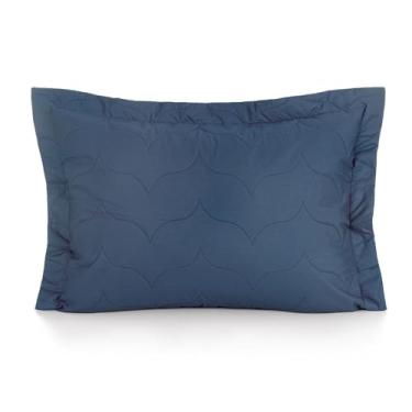 Imagem de Karsten Porta Travesseiro Tom Marinho Avulso100% Algodão 200 Fios