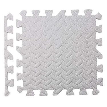 Imagem de 12 peças Tapete de Espuma EVA Tapetes Interligados Pisos Playground Puzzle Anti-Derpente com Borda Finalização Fácil Montar Amortecimento Superior Conforto Ótimo para Sala Estar Quarto Varanda Academi