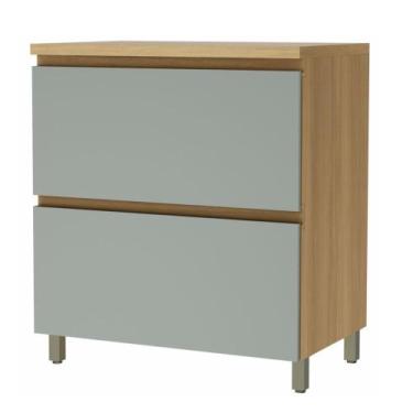 Imagem de Balcão Gabinete De Cozinha 1 Porta Basculante 1 Gaveta 100% Mdf Raissa