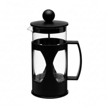 Imagem de Cafeteira Prensa Francesa French Coffee, 350ml, Aço Inox e Vidro Borossilicato, 16.5x10.5x7.5cm