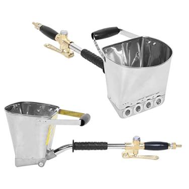 Imagem de Luqeeg Pulverizador de Cimento Eficiente de Alumínio, Construção de Alta Velocidade para Pintura de Grande Canteiro de Obras Em Casa, 18,1 X 7,3 X 7,9 Polegadas