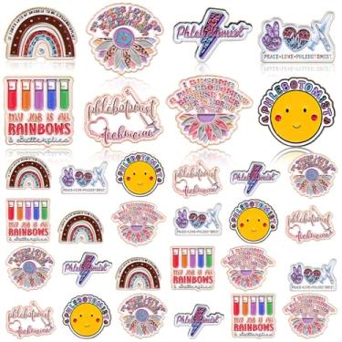 Imagem de Cunno 32 peças de teatro/PT/farmácia/flebotomista/presentes de agradecimento de assistente médico, alfinetes de esmalte engraçados, acessórios de decoração de joias a granel para mulheres, homens