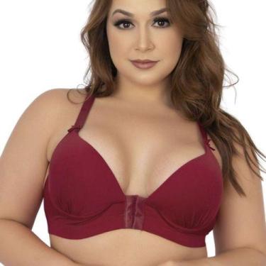 Imagem de Kit 2 Sutiã Reforçado Nadador Bojo Plus Size Alças Largas - Mi Amore, 