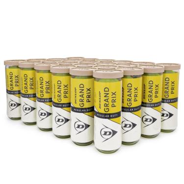 Imagem de Bola de Tênis Dunlop Grand Prix Regular Duty Saibro - Caixa com 24 Tubos-Unissex