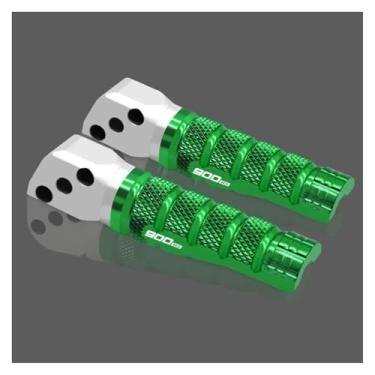 Imagem de Anti-derrapante Apoio para os pés traseiro footpeg para z900 z900rs z650 2017-22 23 2024 pedais de pé do passageiro z900 z900rs z650(Green 900RS)