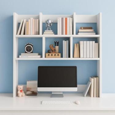 Imagem de Nicho de mesa organizador 80x80x18cm de escritorio de canto escrivanin