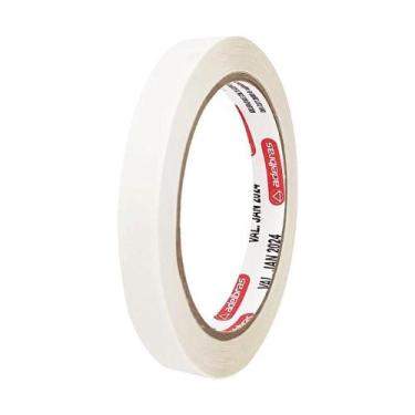 Imagem de Fita Adesiva Fina Dupla Face Transparente 12X30 - Redomma