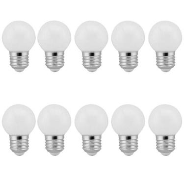 Imagem de 10 Lâmpada Led Bolinha Decorativa Orby 2,5W 220V Branco Frio - MARRYLU