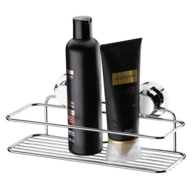 Imagem de Prateleira Banheiro Suporte Shampoo Fixação Adesivo - Future Industria