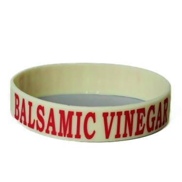 Imagem de Culinary ID Bands Etiqueta de garrafa de silicone, "vinagre balsâmico" impresso claramente, faixa de rotulagem para garrafa de 946 ml, reutilizável, melhora a eficiência, 1 pacote