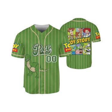 Imagem de Camisa De Beisebol Toy Story Infantil Potdemiel Personalizada Presente