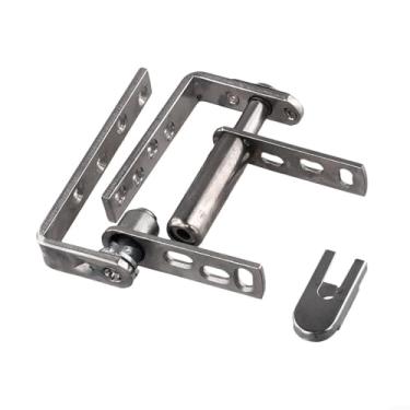 Imagem de Double Swinging Door Hinges - Stainless Steel Self-Returning Hinges Cafes, Bars, and More(013)