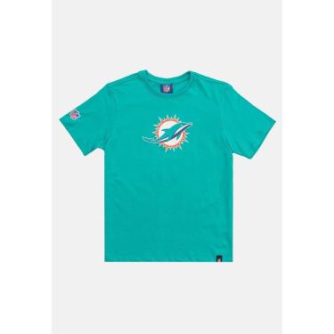 Imagem de Camiseta NFL Juvenil Miami Dolphins Logo Masculino-Masculino